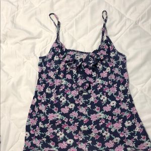 Flowery tank top